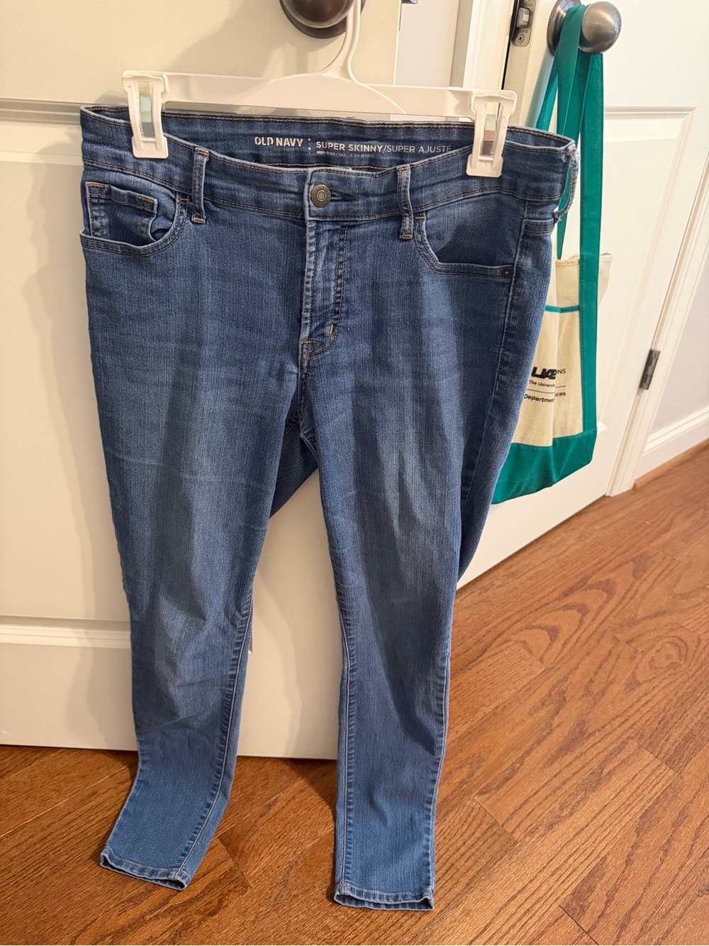 Old Navy Super Skinny Jeans Blue Wash